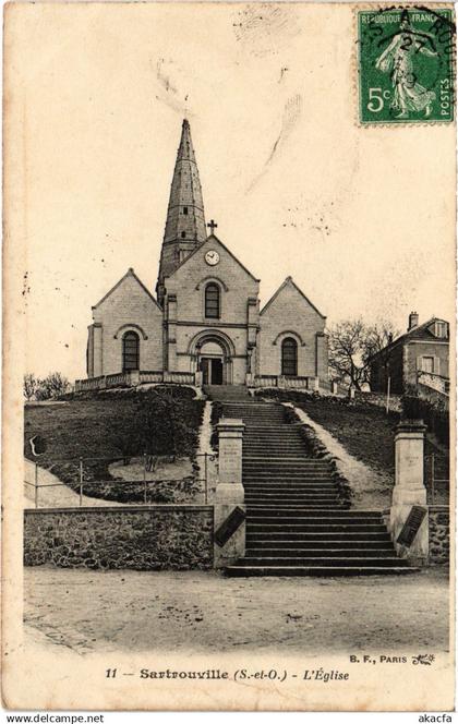 CPA Sartrouville Eglise (1423474)