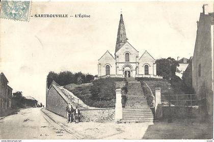 CPA Sartrouville L'eglise