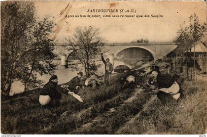 CPA Sartrouville panorama (1423457)