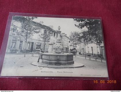 CPA - Sartrouville - Place Nationale