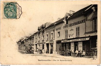 CPA SARTROUVILLE - Rue de St-GERMAIN (246359)