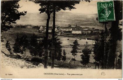 CPA SAUGUES - Vue panoramique (516962)