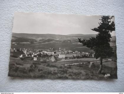 Cpsm, Saugues, vue générale 2, haute Loire