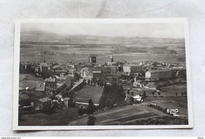 N517, Cpsm, Saugues, vue générale prise de la route du Puy, Haute Loire 43