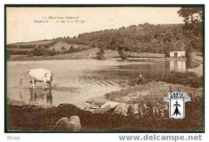 21 Saulieu - Saulieu - Le Lac de la Bologne - sépia