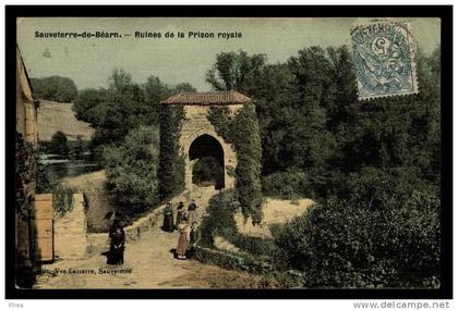 64 Sauveterre-de-Béarn prison ruine D64D K64513K C64513C RH062674