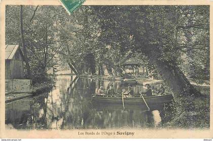 91 - Savigny sur Orge - Les Bords de l'Orge - Animée - CPA - Voir Scans Recto-Verso