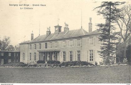 CPA Savigny-sur-Orge Grand Vaux Le Château