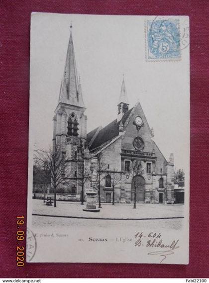 CPA - Sceaux - L'Eglise