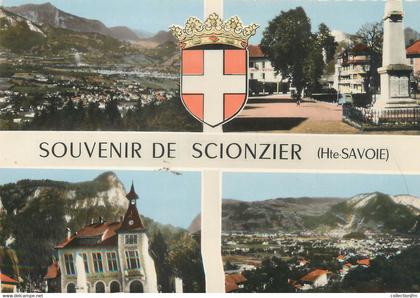 / CPSM FRANCE 74 "Souvenir de Scionzier"