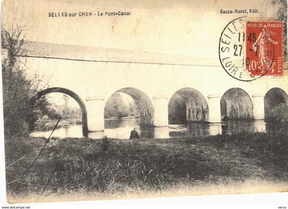 Carte Postale ancienne de SELLES sur CHER