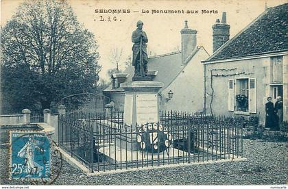 cpa SELOMMES 41 Le  Monument aux Morts