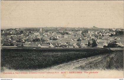 CPA SERGINES Vue generale (49106)