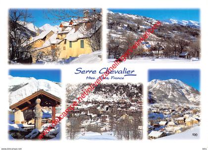 Pittoresque station-village sous la neige - Serre Chevalier - (5) Hautes Alpes