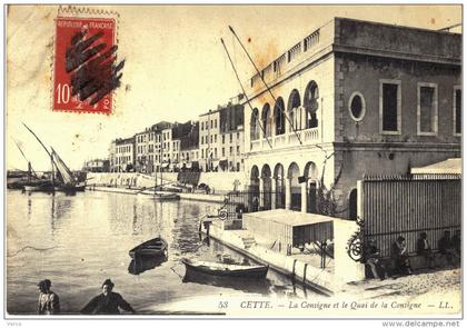 Carte Postale Ancienne de CETTE (SETE)