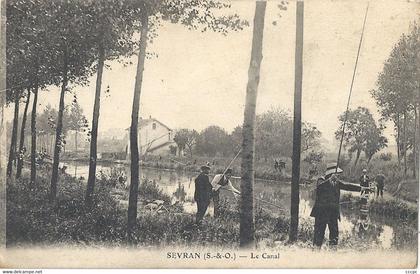 CPA Sevran Le Canal