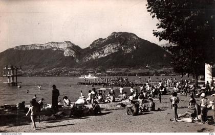 Saint Jorioz - la Plage, le Passage du "Fier"