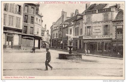 SEZANNE PLACE DE LA REPUBLIQUE COMMERCES