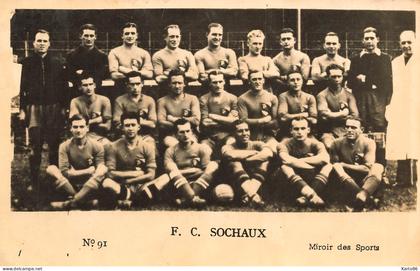 FC SOCHAUX * carte photo * équipe de football * sochaux * foot sport