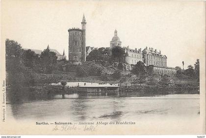 Solesmes - Ancienne Abbaye es Bénédictins