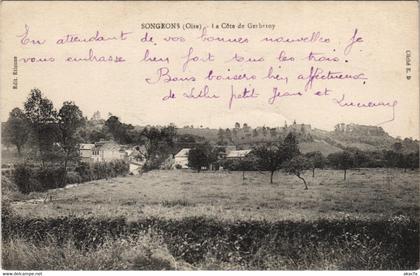 CPA SONGEONS - La Cote de GerberROY (130171)