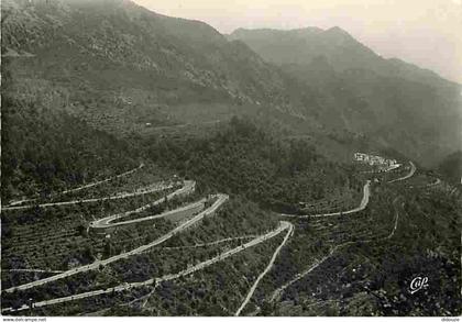 06 - Sospel - Environs de Sospel - Les lacets du Col de Castillon - CPM - Voir Scans Recto-Verso