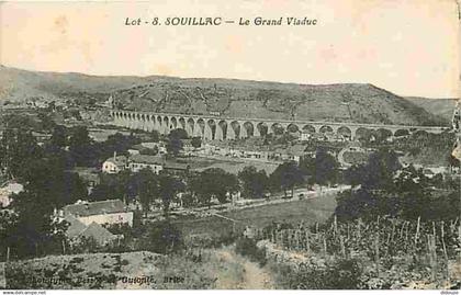 46 - Souillac - Le Grand Viaduc - CPA - Voir Scans Recto-Verso