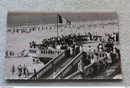 D690, Cpsm, Soulac sur mer, la plage vue du ponton, Gironde 33