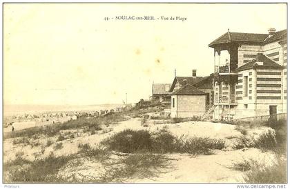 SOULAC-SUR-MER / Vue de plage