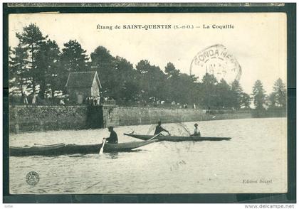 Etang de Saint Quentin ( S & O ) - la coquille   - abq146