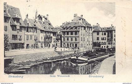 STRASBOURG - Quai de la Bruche - Petite Beim Wasserzoll - Ed. Kunsterverlag von Felix Luib, Strasbourg