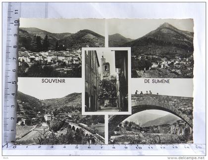 CPSM (30) Gard - Sumène - vue générale  - multivues