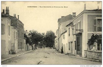 Surgères 17 - Villas Rue Gambetta