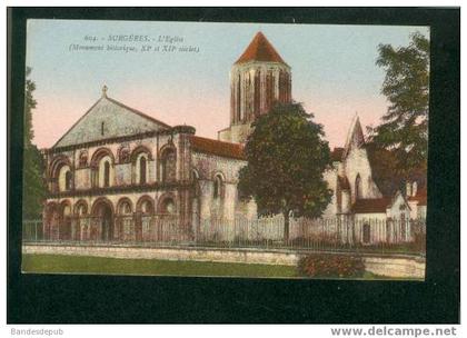 Surgères - L'église (Monument Historique XIè et XIIè siècles) ( Bergevin 604)