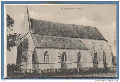 18 - SURY prés Léré --  L'Eglise