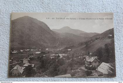 Taninges, château Humbert et la pointe d'Orchex, Haute Savoie 74