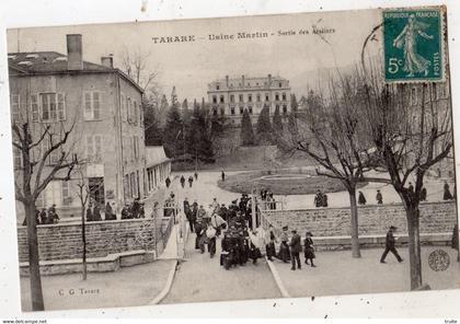 TARARE USINE MARTIN SORTIE DES ATELIERS