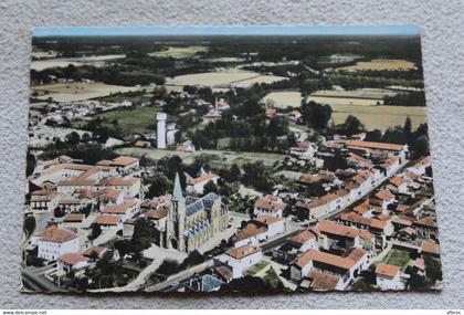 Cpm 1973, Tartas, vue panoramique sur la ville haute, Landes 40