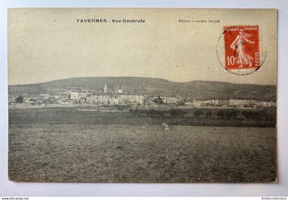 TAVERNES (83) - VUE GENERALE