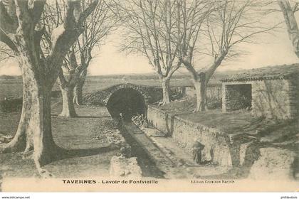 VAR  TAVERNES  lavoir de fontvieille