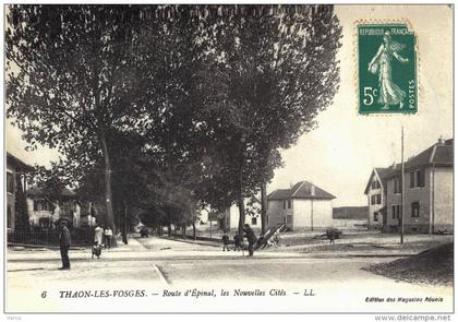 Carte Postale Ancienne de THAON les VOSGES