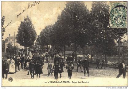 Carte Postale Ancienne de THAON les VOSGES