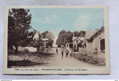 Tharon plage, l'avenue de Bretagne, Loire Atlantique 44