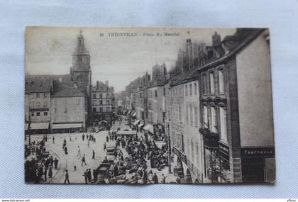 Thionville, place du marché, Moselle 57