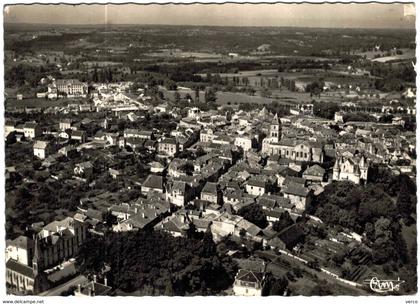 Carte Postale Ancienne de THIVIERS-vue générale aérienne