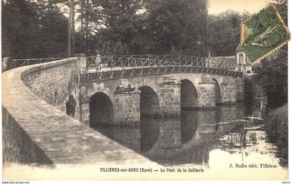 Carte POSTALE  Ancienne  de  TILLIERES sur AVRE