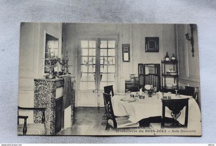 N185, Tillières sur Avre, hostellerie du Bois Joli, salle directoire, Eure 27