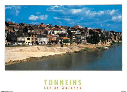 47 - Tonneins - Les Quais - Flamme Postale de Tonneins - CPM - Voir Scans Recto-Verso