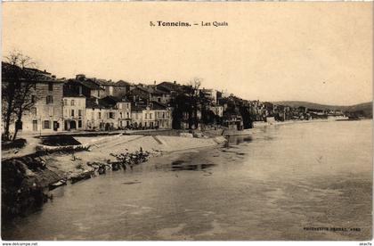 CPA TONNEINS Le Quais (89865)