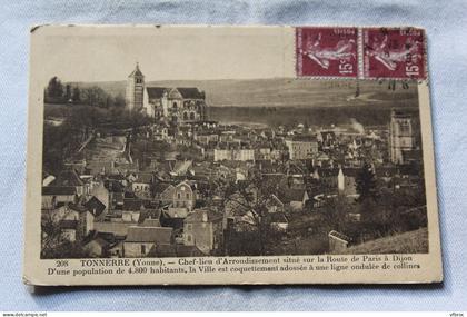 Cpa 1937, Tonnerre, chef lieu d'arrondissement, Yonne 89